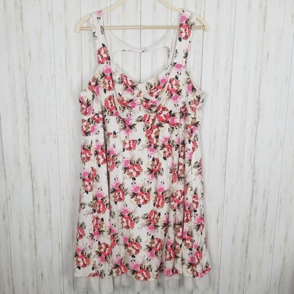 torrid Dresses & Skirts - Torrid Floral Printed A-line Sleeveless Dress